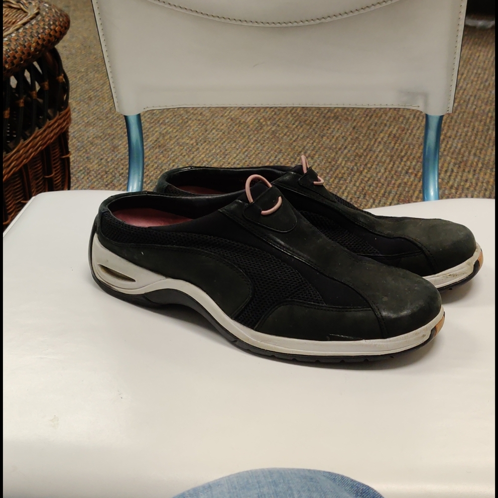Cole Haan black sneakers leather and nylon